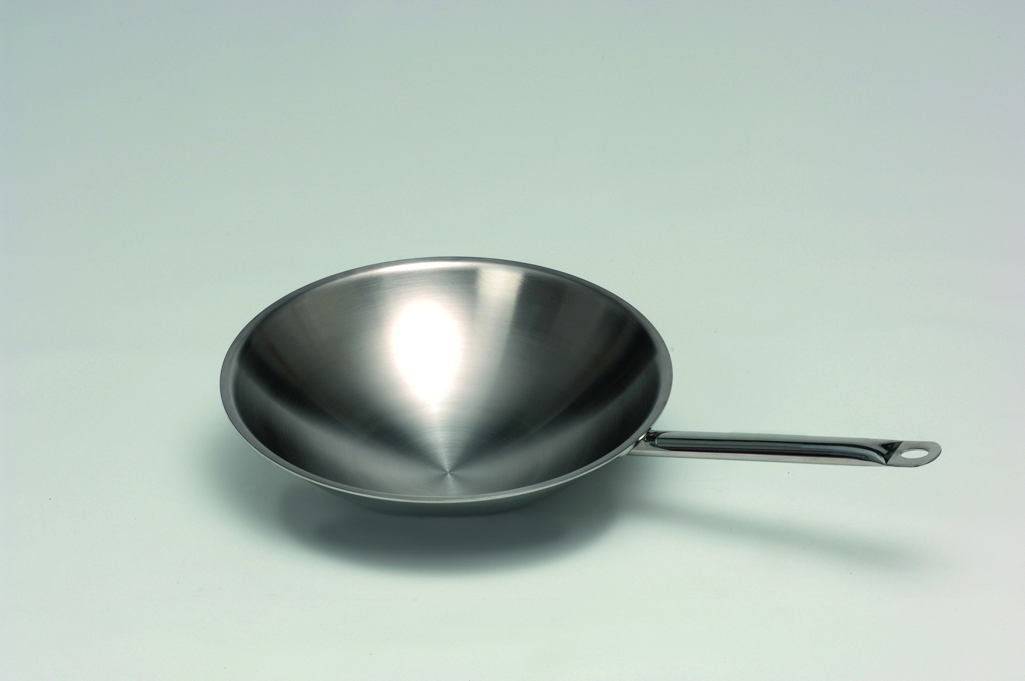 Wok-Pfanne Edelstahl extra leicht